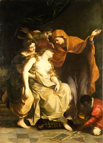 Mary Magdalene penitent and holy Martha